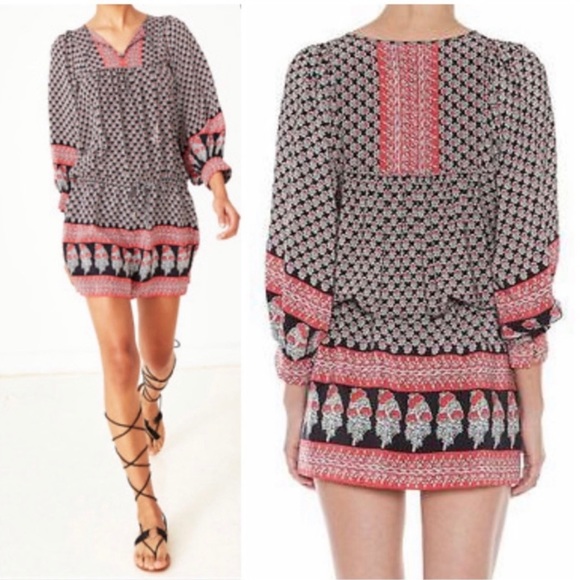 Ulla Johnson Silk Tunic Bohemian Dress - Picture 2 of 15